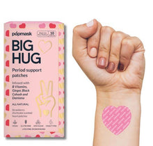 Load image into Gallery viewer, Big Hug Vitamin Period Support Topical Patches – 10 Pack
